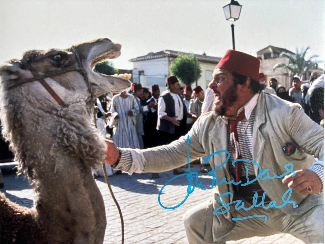 John Rhys Davies signed Autograph 8x10 Lord of the Rings, Indiana Jones