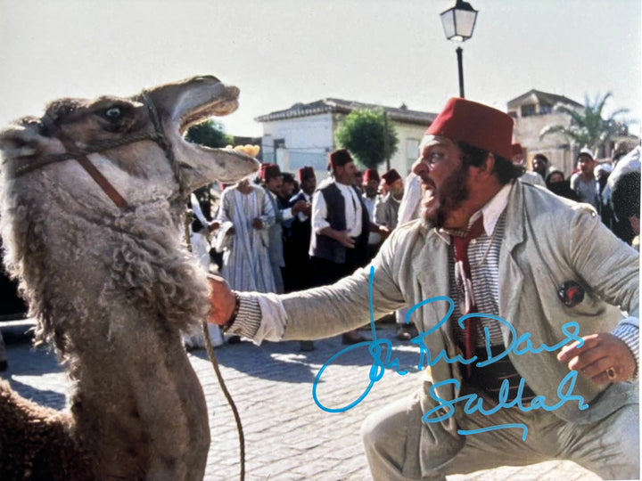 John Rhys Davies signed Autograph 8x10 Lord of the Rings, Indiana Jones
