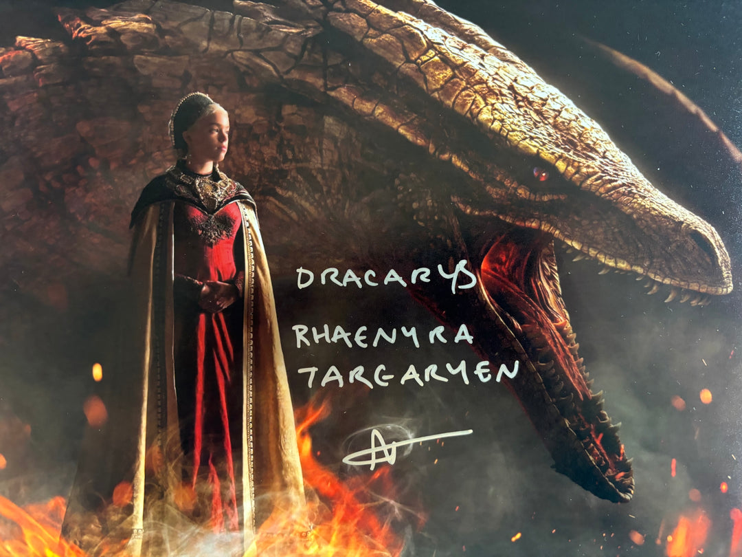 Milly Alcock signed Autograph 8x10 House of the Dragon