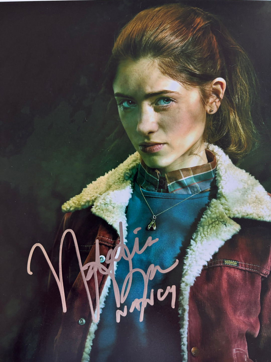 Natalia Dyer signed Autograph 8x10 Stranger Things