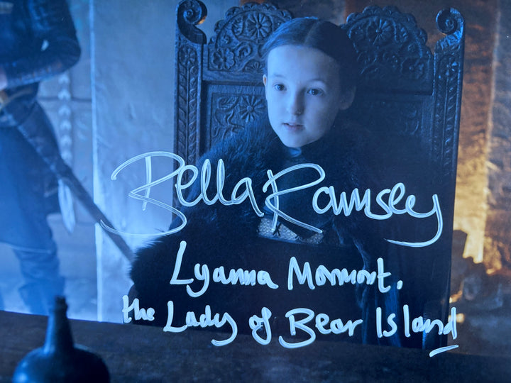 Bella Ramsey signed Autograph 8x10 Game of Thrones