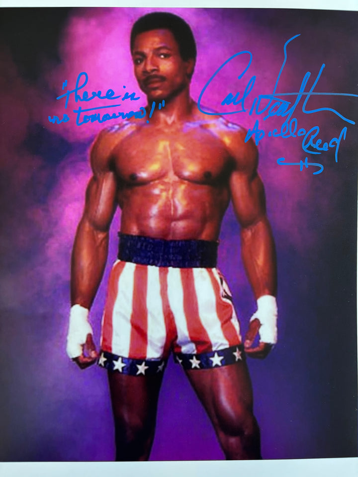 Carl Weathers signed Autograph 8x10 Rocky, Star Wars, Predator