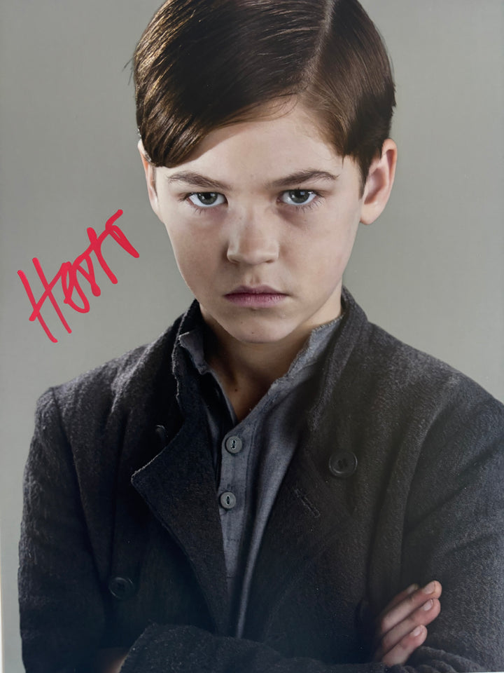 Hero Fiennes Tiffin signed Autograph 8x10 Harry Potter