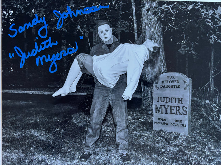 Sandy Johnson signed Autograph 8x10 Friday the 13th