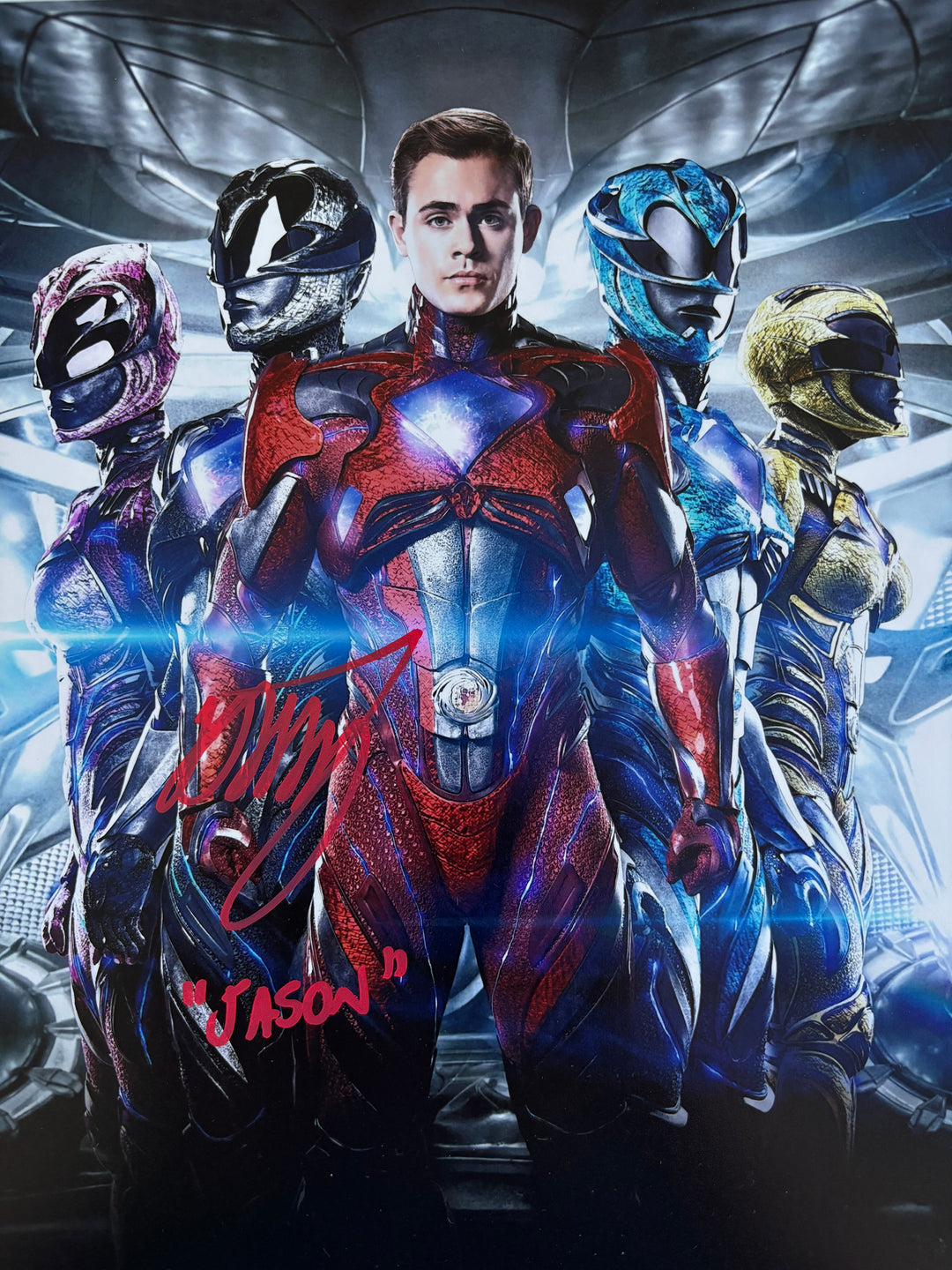 Dacre Montgomery signed Autograph 8x10 Stranger Things, Power Rangers