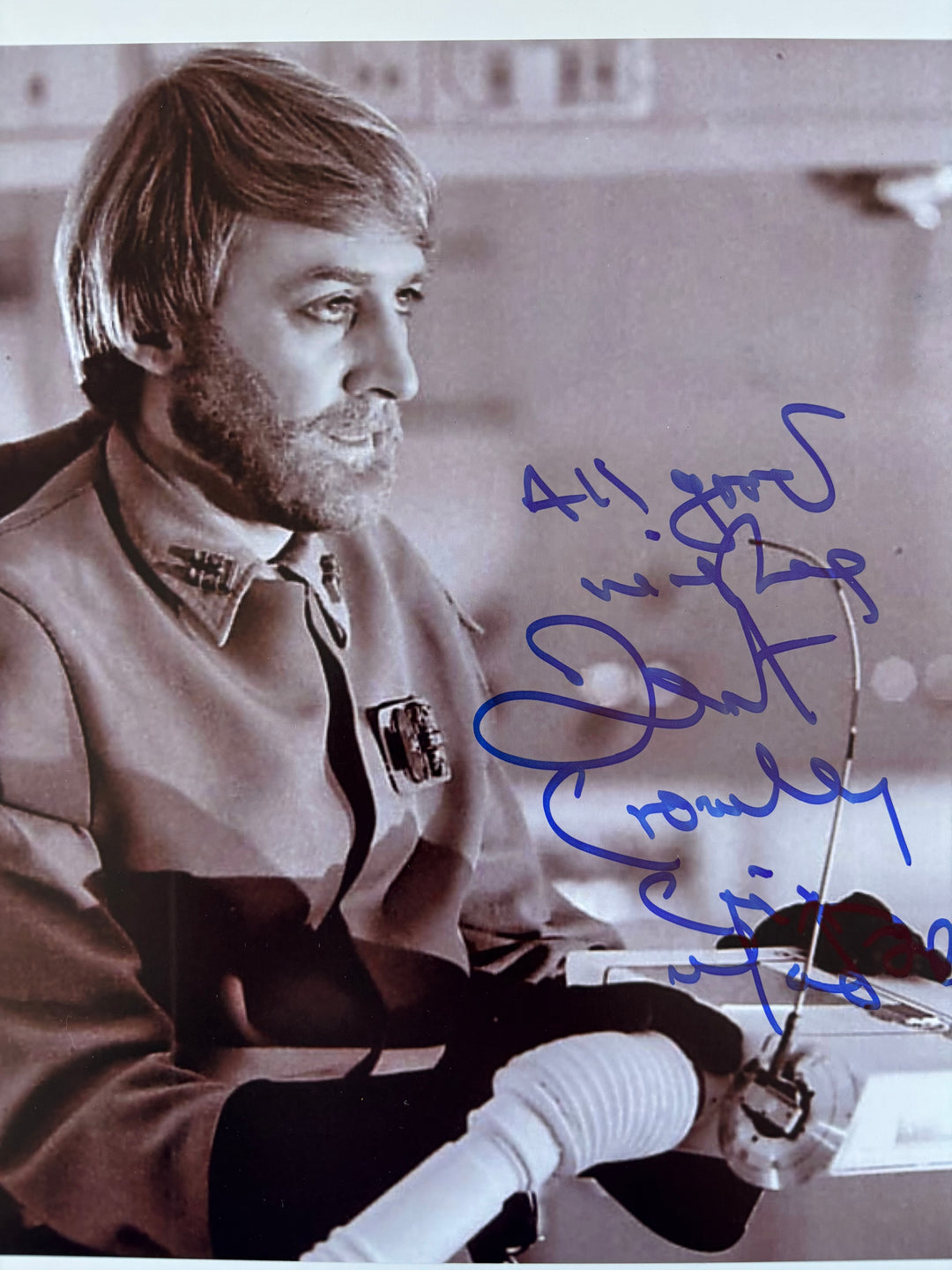 Dermot Crowley signed Autograph 8x10 Star Wars