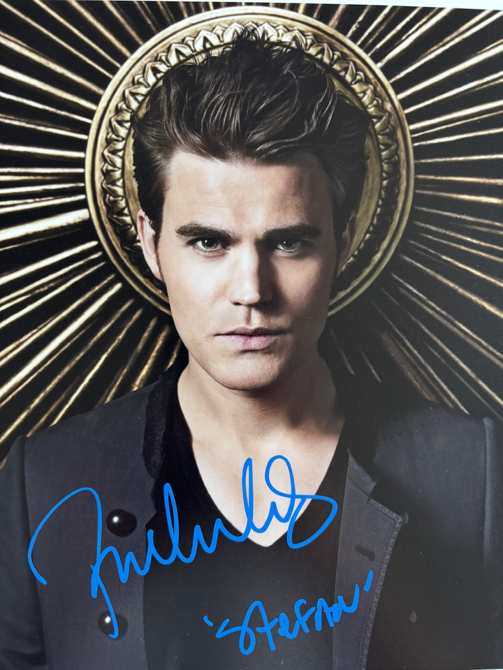 Paul Wesley signed Autograph 8x10 Vampire Diaries, Star Trek