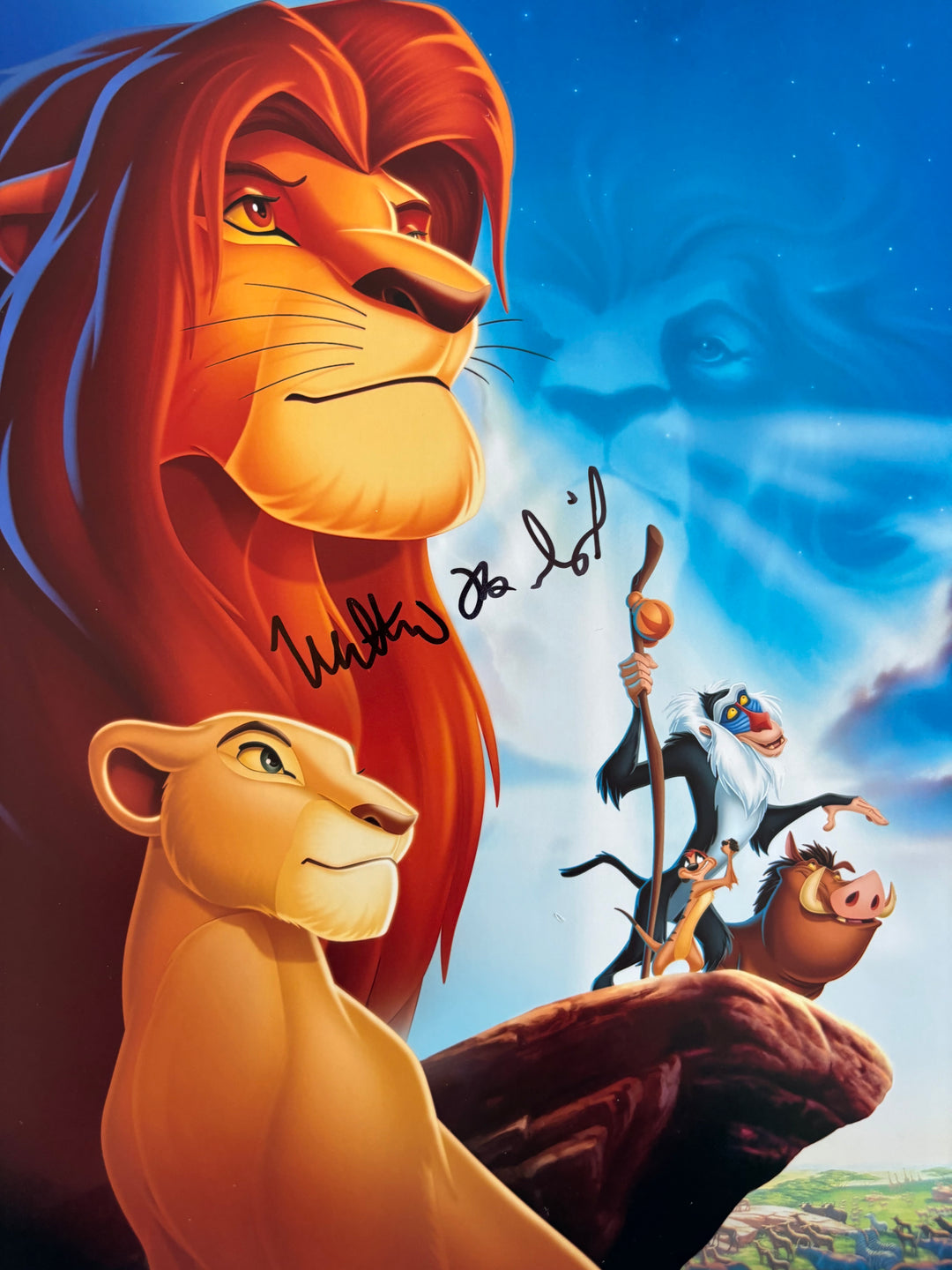 Matthew Broderick signed Autograph 8x10 Ferris Butler, Lion King