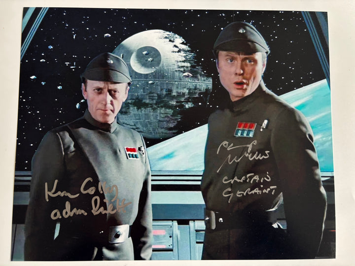 Ken Colley &amp; Pip Miller signed Autograph 8x10 Star Wars