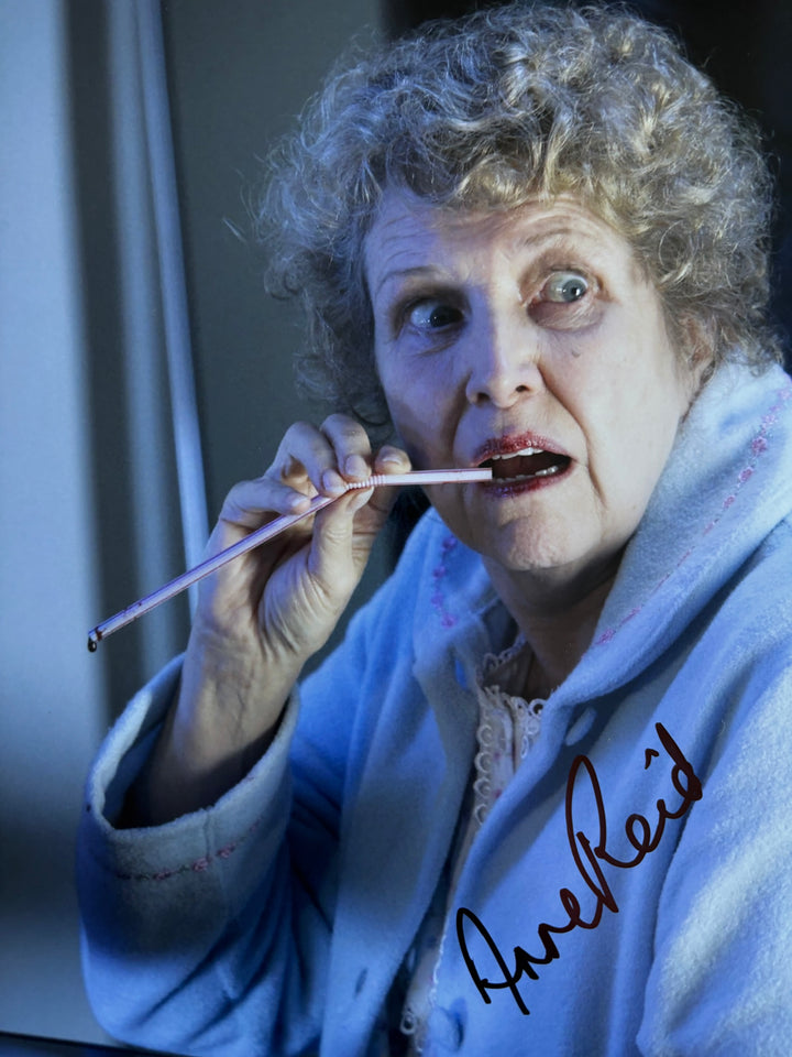 Anne Reid signed Autograph 8x10 Hot Fuzz, Doctor Who, Sanditon