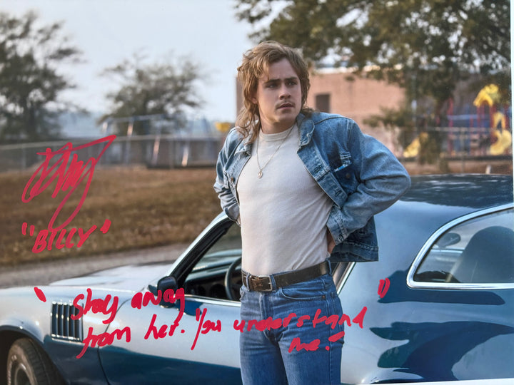 Dacre Montgomery signed Autograph 8x10 Stranger Things, Power Rangers
