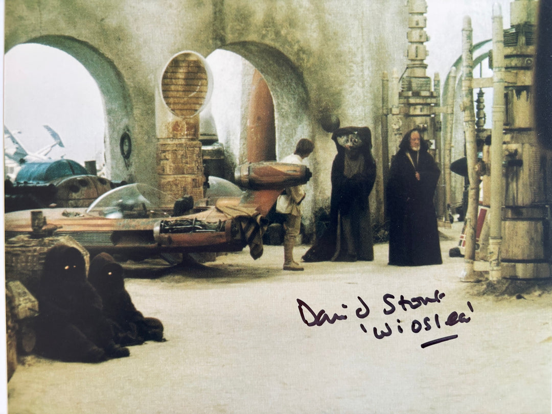 David Stone signed Autograph 8x10 Star Wars