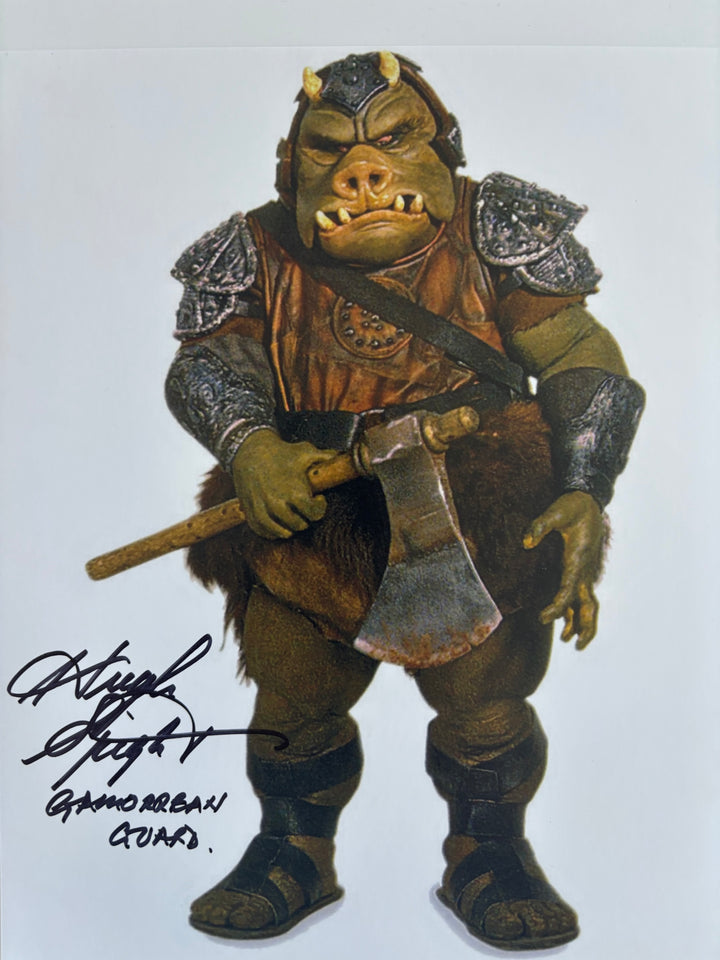 Hugh Spight signed Autograph 8x10 Star Wars