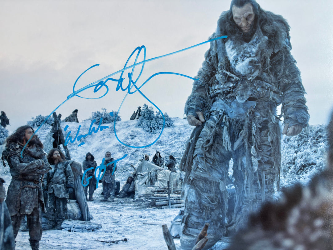 Ian Whyte signed Autograph 8x10 Game of Thrones
