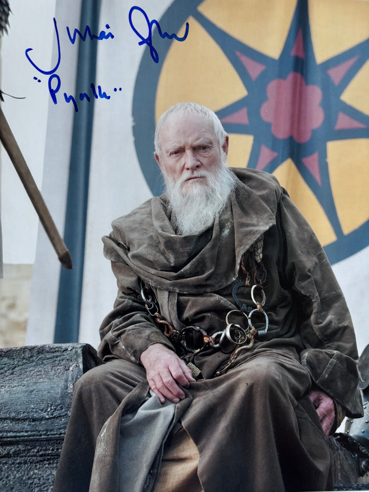 Julian Glover signed Autograph 8x10 Star Wars, Game of Thrones, Indiana Jones, James Bond