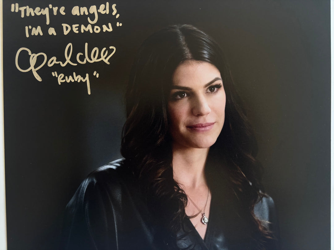 Genevieve Padalecki signed Autograph 8x10 Supernatural