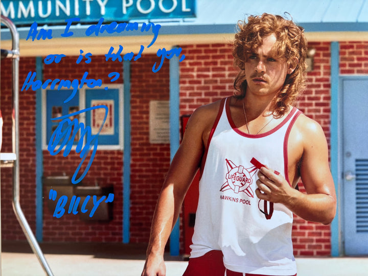 Dacre Montgomery signed Autograph 8x10 Stranger Things, Power Rangers