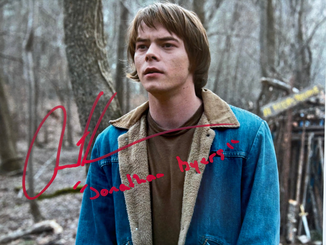 Charlie Heaton signed Autograph 8x10 Stranger Things