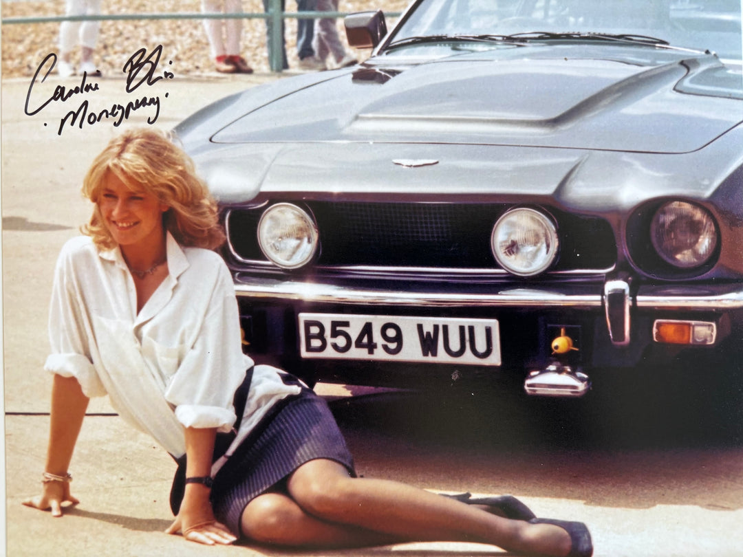 Caroline Bliss signed Autograph 8x10 James Bond