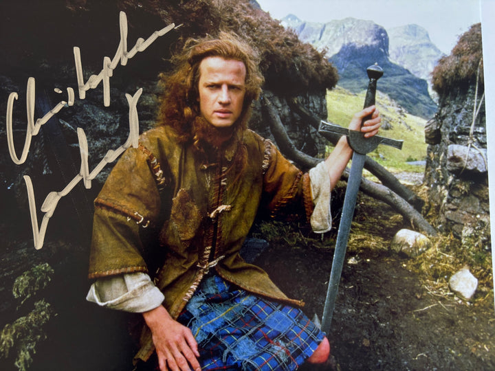 Christopher Lambert signed Autograph 8x10 Highlander