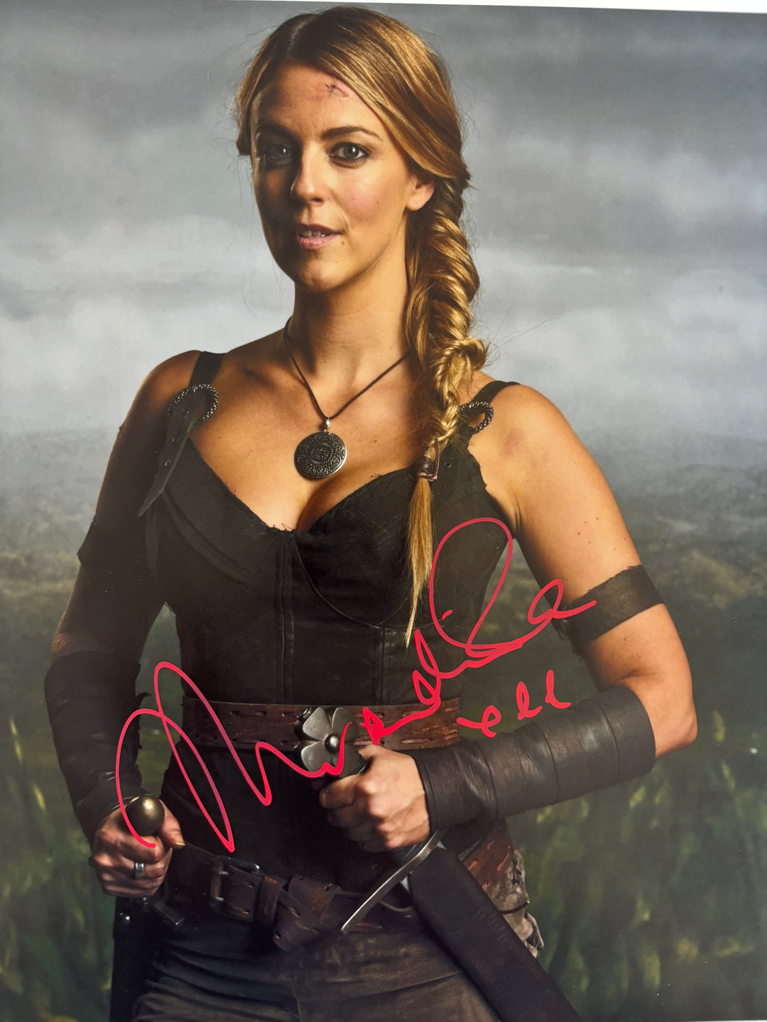 Miranda Raison signed Autograph 8x10 Merlin, Doctor Who, Sister Boniface