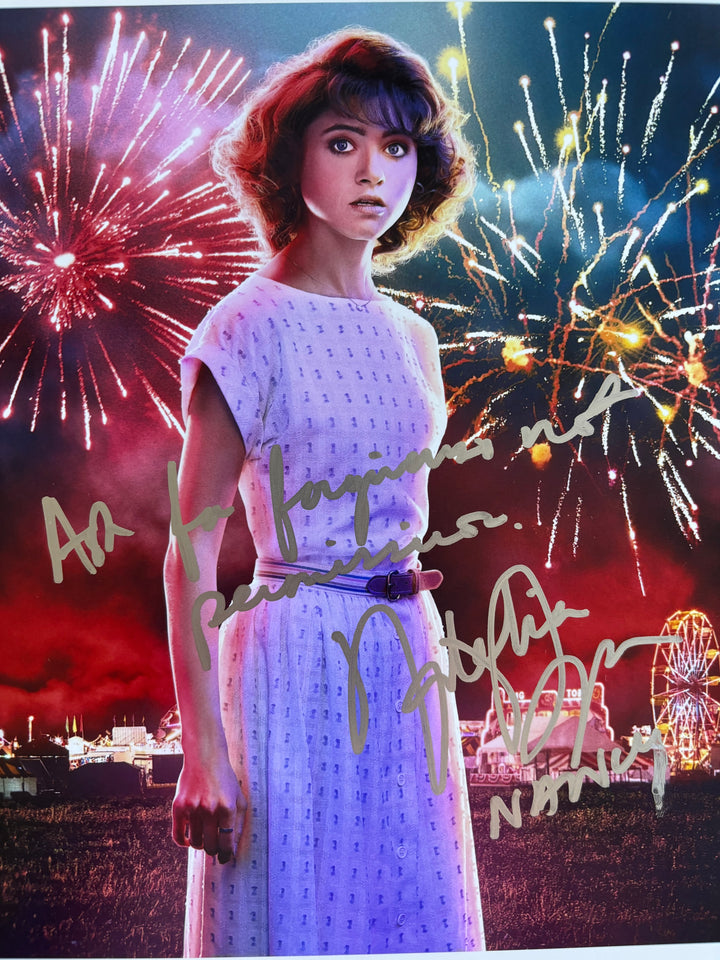 Natalia Dyer signed Autograph 8x10 Stranger Things