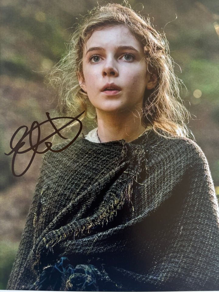 Eleanor Worthington-Cox signed Autograph 8x10 Britannia