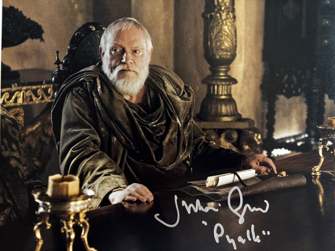 Julian Glover signed Autograph 8x10 Star Wars, Game of Thrones, Indiana Jones, James Bond