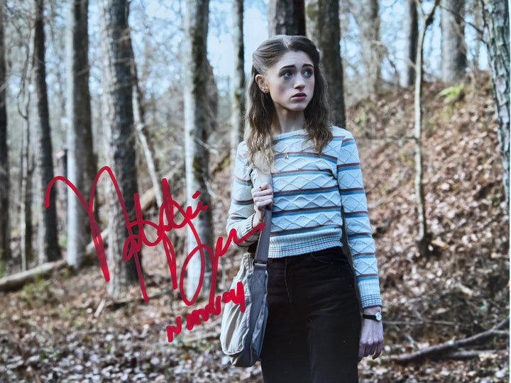 Natalia Dyer signed Autograph 8x10 Stranger Things
