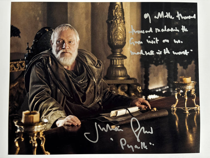 Julian Glover signed Autograph 8x10 Game of Thrones