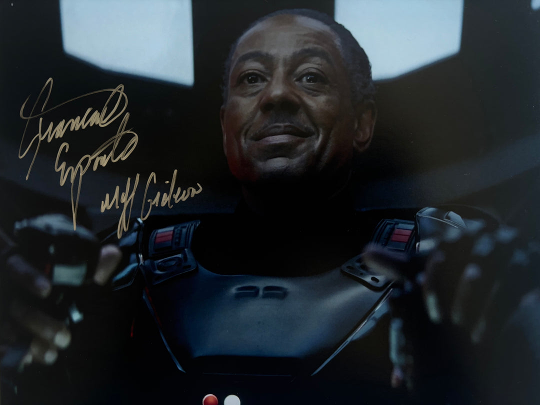 Giancarlo Esposito signed Autograph 8x10 Star Wars: Mandalorian, Breaking Bad
