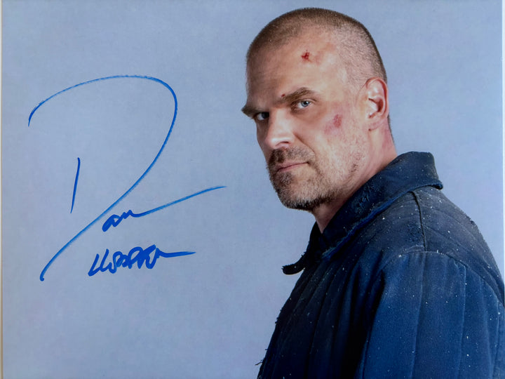 David Harbour signed Autograph 8x10 Stranger Things, Hellboy, Marvel