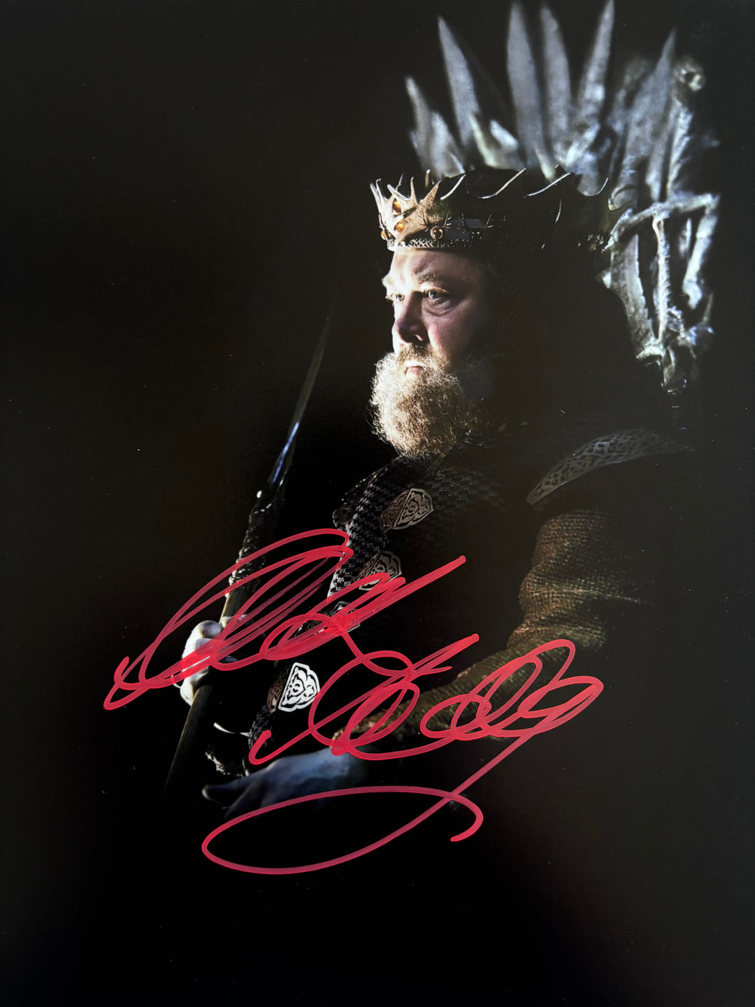 Mark Addy signed Autograph 8x10 Game of Thrones