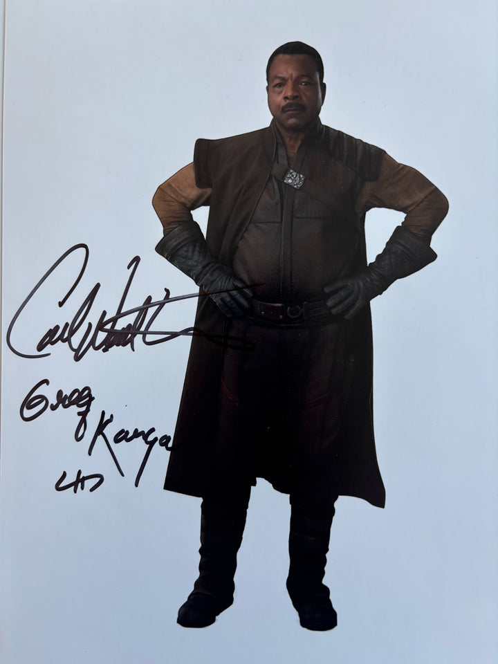 Carl Weathers signed Autograph 8x10 Rocky, Star Wars, Predator
