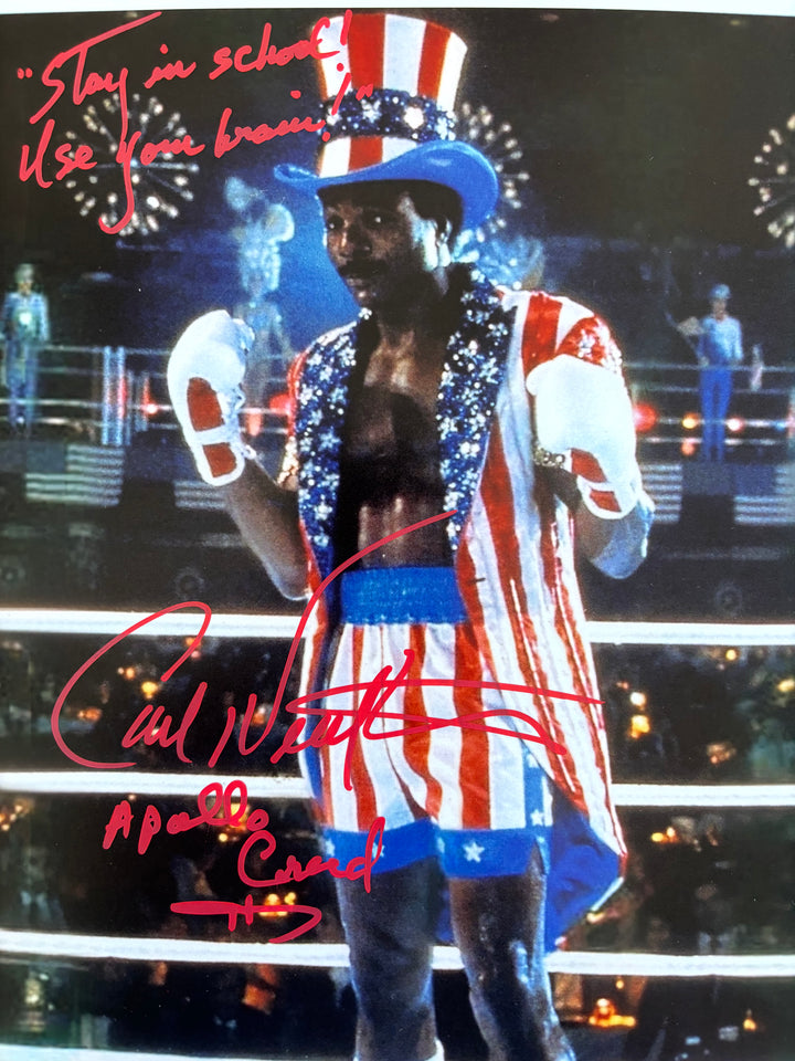 Carl Weathers signed Autograph 8x10 Rocky, Star Wars, Predator
