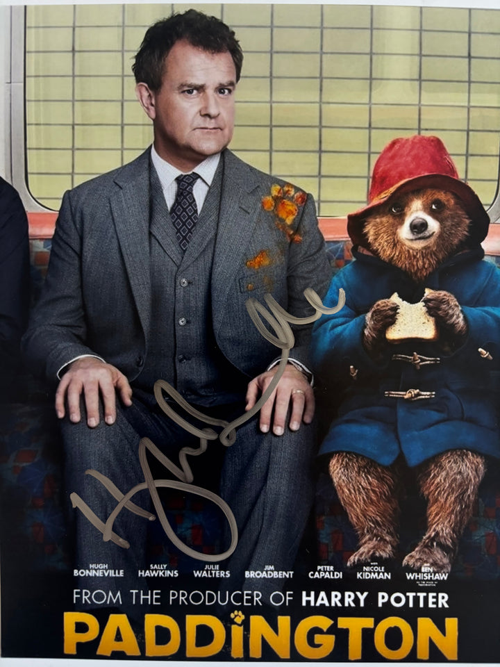 Hugh Bonneville signed Autograph 8x10 Downtown Abbey, Doctor Who, Paddington