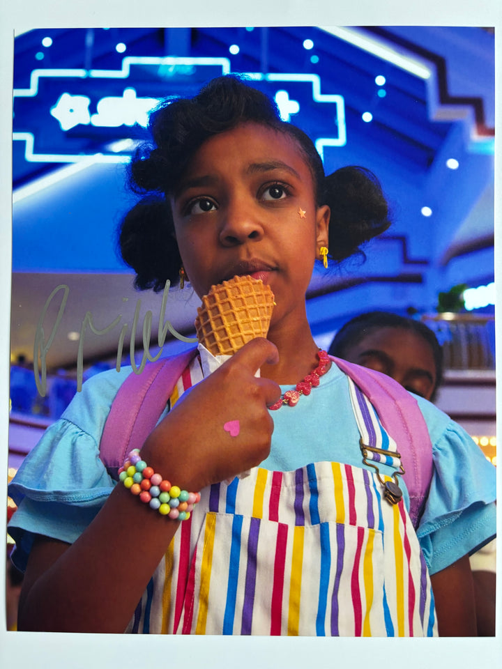 Priah Ferguson signed Autograph 8x10 Stranger Things