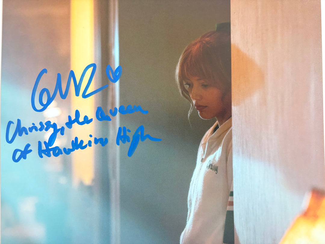 Grace Van Dien signed Autograph 8x10 Stranger Things