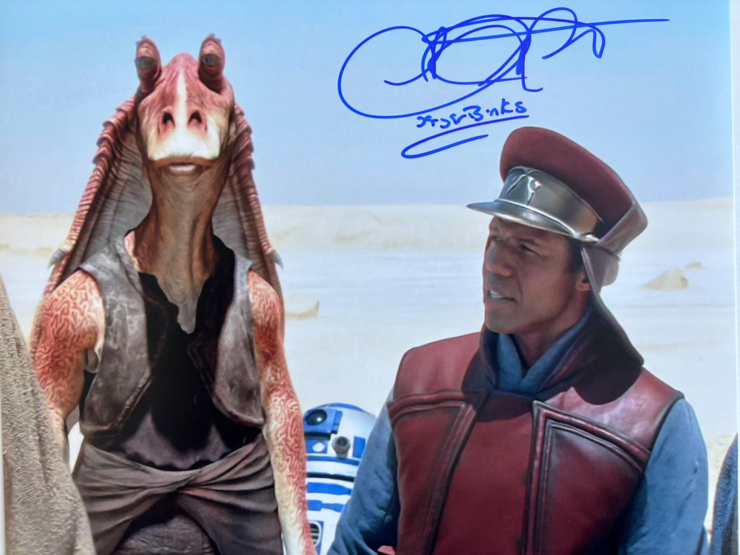 Ahmed Best signed Autograph 8x10 Star Wars