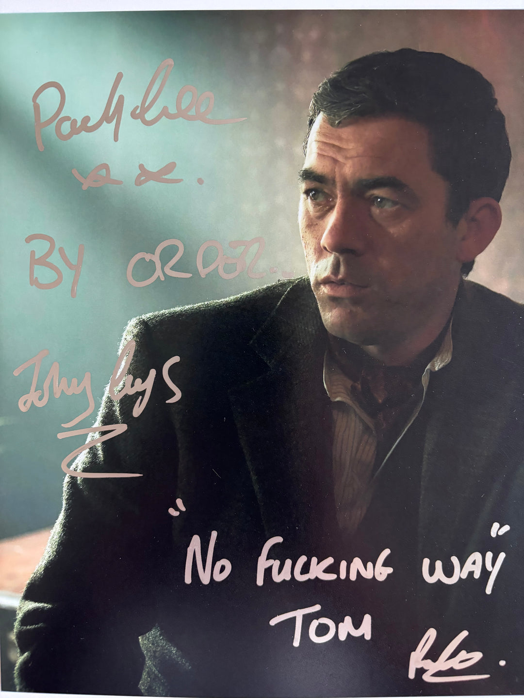 Packy Lee signed Autograph 8x10 Peaky Blinders