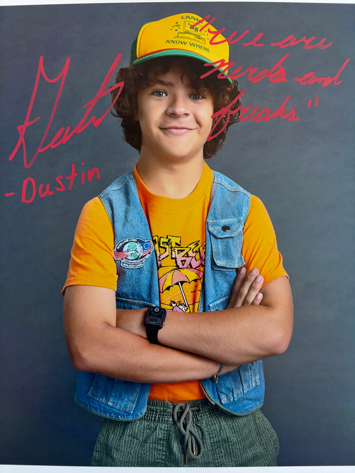 Gaten Matarazzo signed Autograph 8x10 Stranger Things