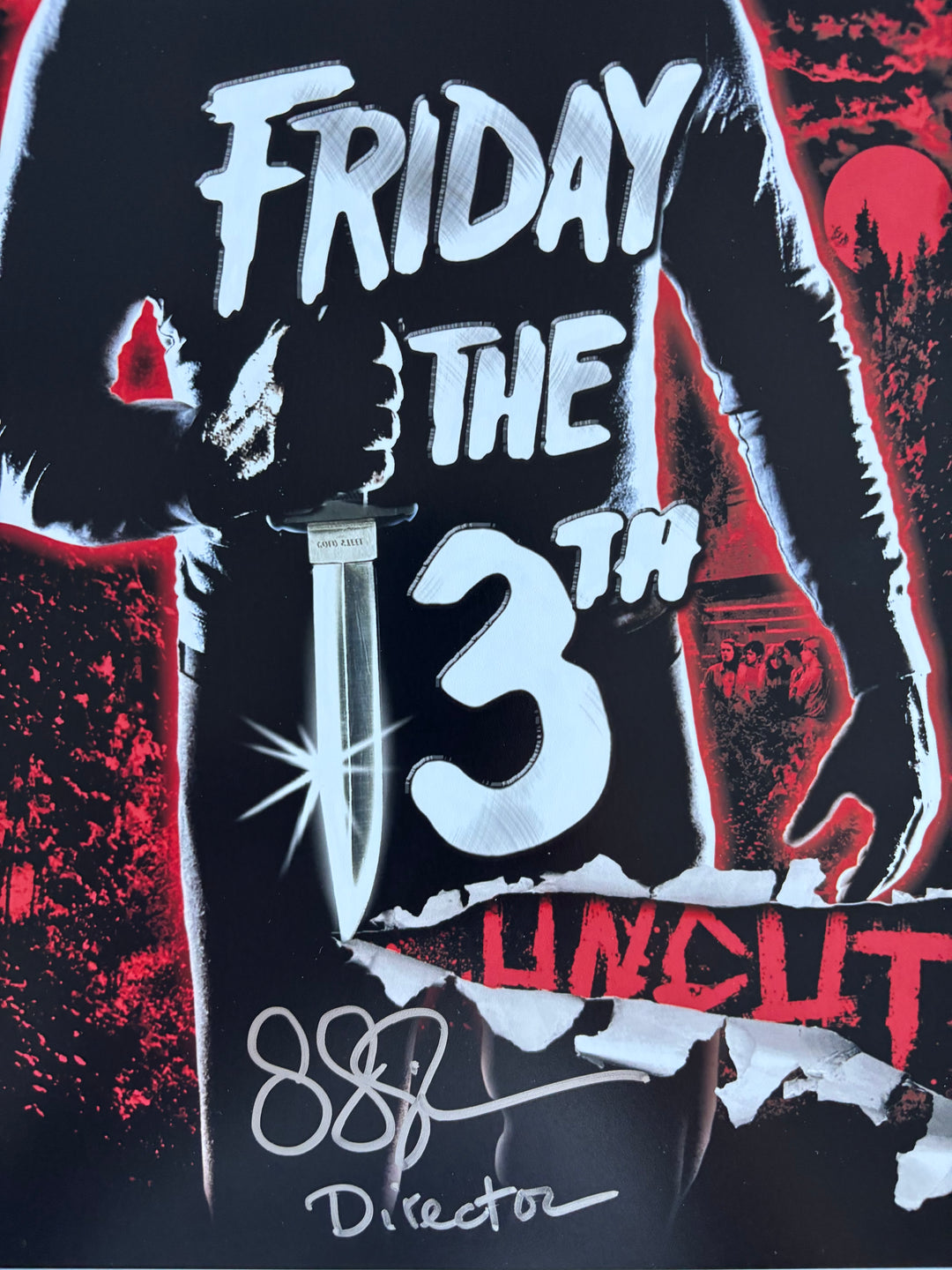 Sean Cunningham signed Autograph 8x10 Friday the 13th, Jason