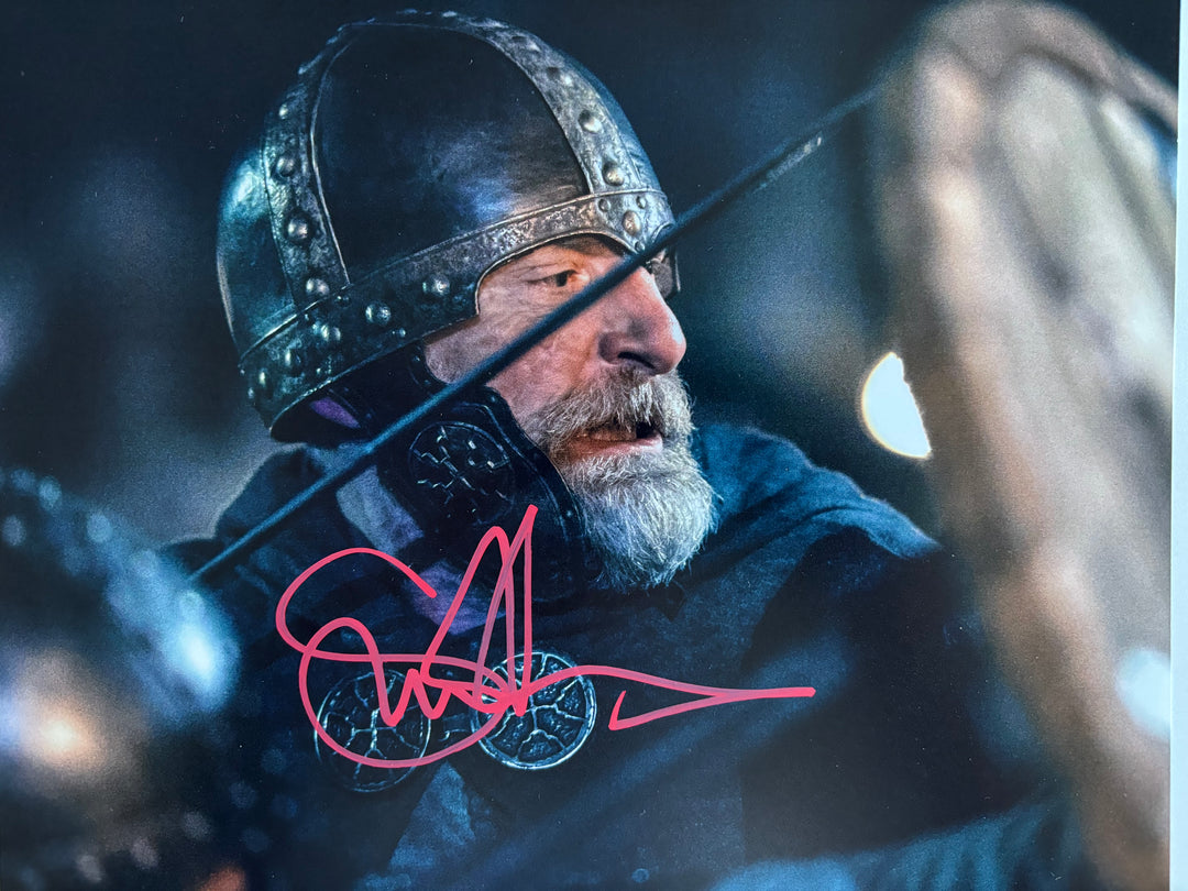 Simon Kunz signed Autograph 8x10 The Last Kingdom