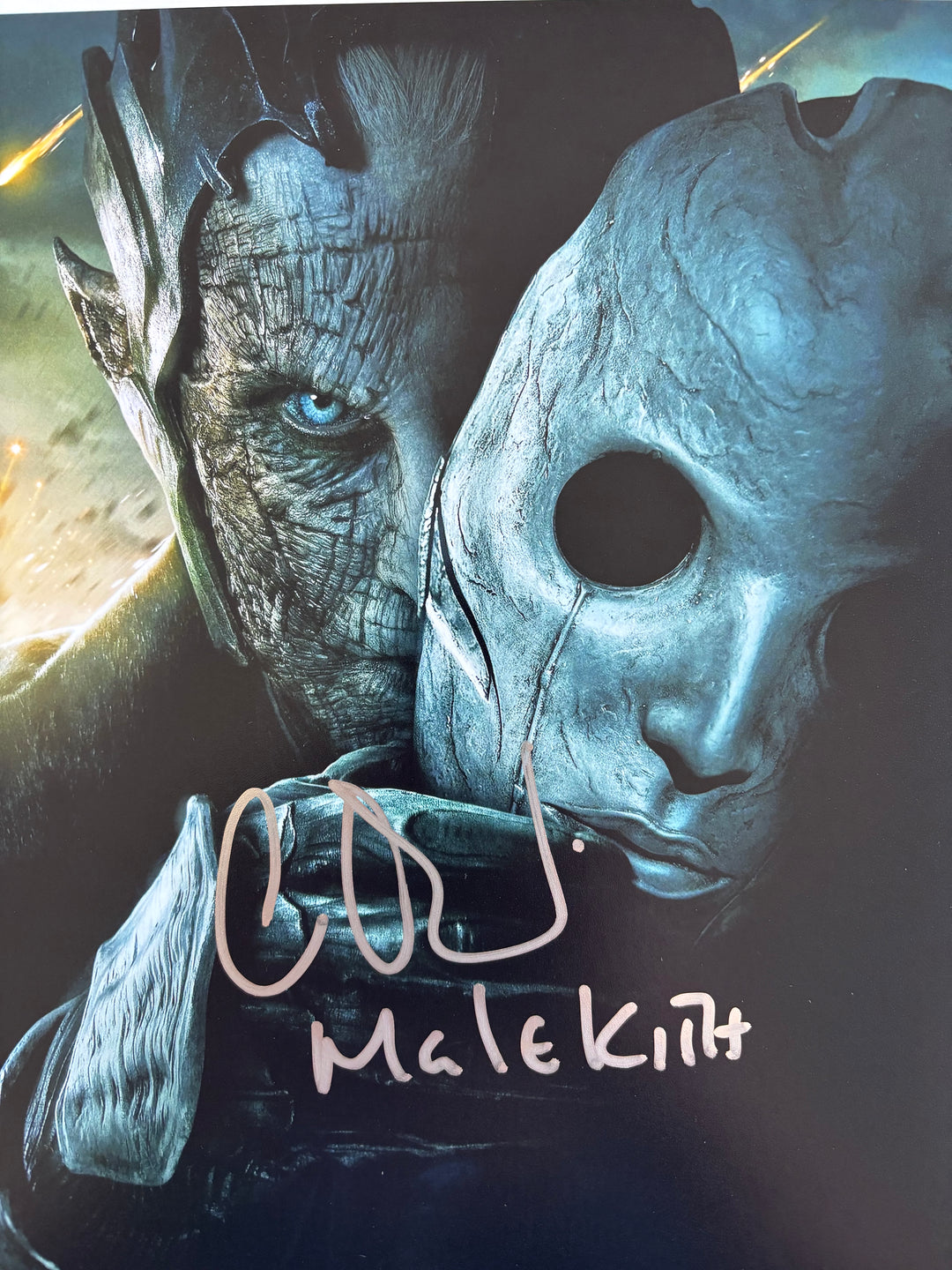 Christopher Eccleston signed Autograph 8x10 Marvel