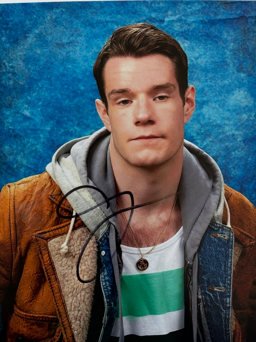 Connor Swindells signed Autograph 8x10 Sex Education