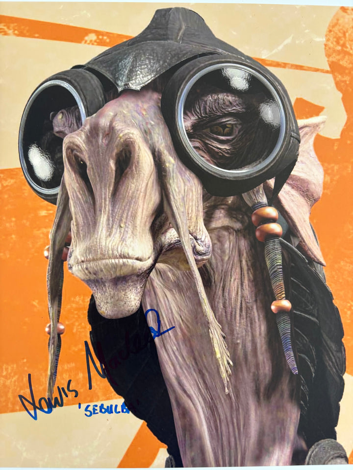 Lewis Macleod signed Autograph 8x10 Star Wars