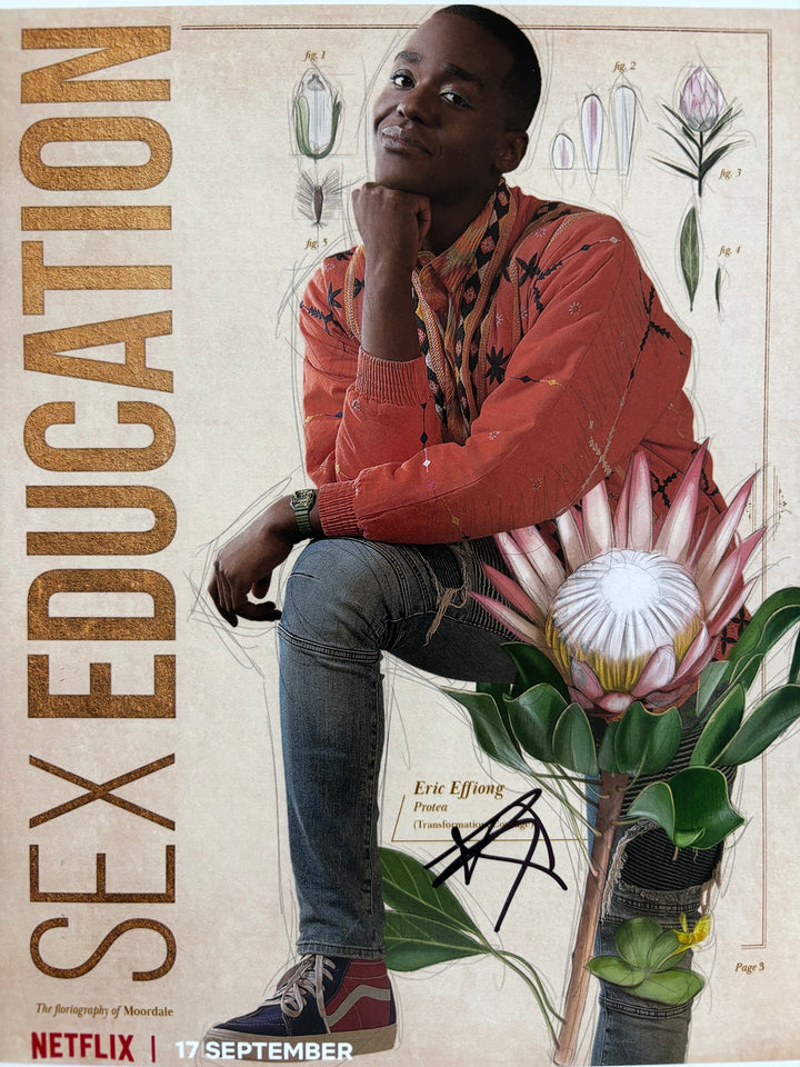 Ncuti Gatwa signed Autograph 8x10 Sex Education