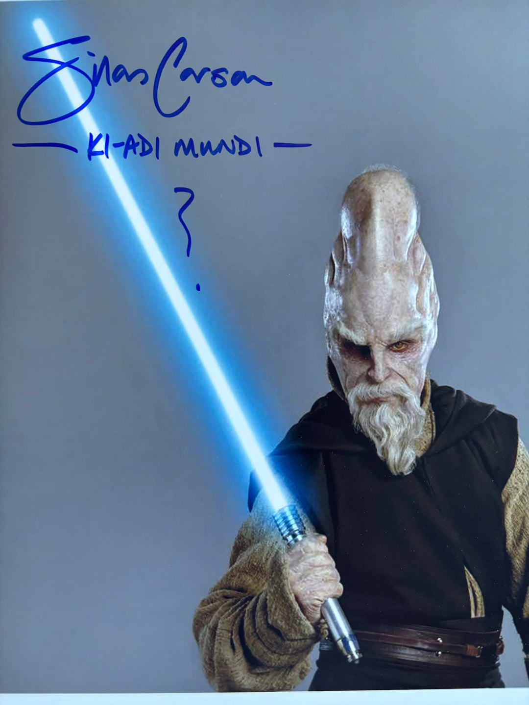 Silas Carson signed Autograph 8x10 Star Wars