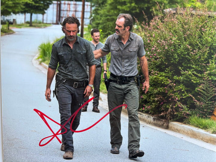 Andrew Lincoln signed Autograph 8x10 The Walking Dead