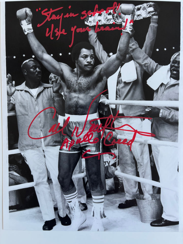 Carl Weathers signed Autograph 8x10 Rocky, Star Wars, Predator